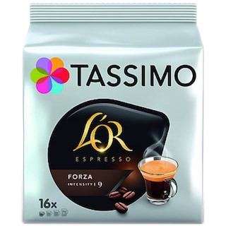 Tassimo | L'Or | Cafea Espresso Forza, 16 capsule