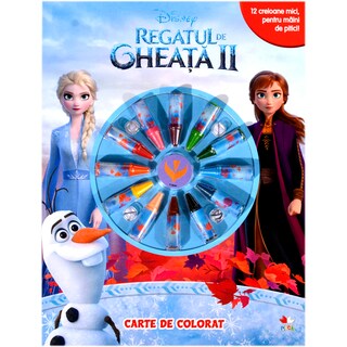 Frozen | Carte de colorat Regatul de Gheata II