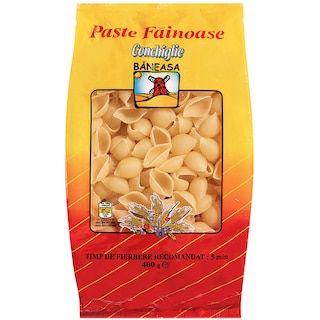 Baneasa | Paste fainoase Conchiglie fara ou 400g