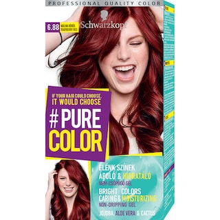 PURE COLOR | Vopsea de par Raspberry red
