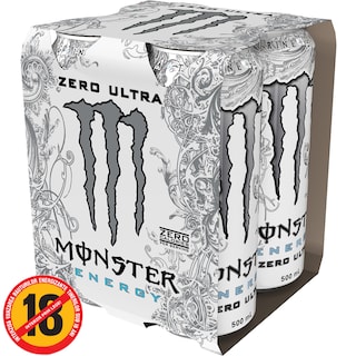 Monster | Bautura energizanta ultra white 4x500ml