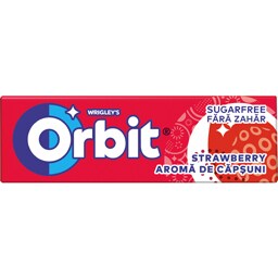 Orbit | Guma de mestecat cu aroma de capsuni 14g
