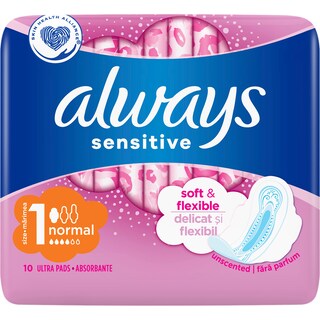 Always | Sensitive | Absorbante Ultra Normal Plus 10 bucati