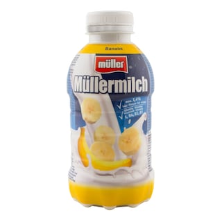 Muller | Bautura lactata pasteurizata cu gust de banane 1.4% grasime 400g