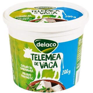 Delaco | Telemea cuburi in saramura 200g