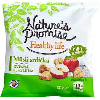 Nature's Promise Healthy Life | Musli cu chia & mar  50g