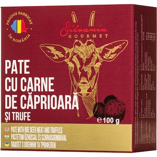 Silvania Gourmet | Pate cu carne de caprioara si trufe 100g