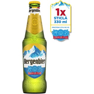 Bergenbier | Bere blonda pasteurizata 0.33L