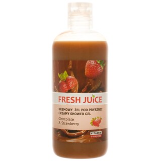 Fresh Juice | Gel de dus cu ciocolata si capsuni 500ml