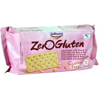 Galbusera | Zero Gluten | Crackers cu porumb si orez,fara gluten 198g