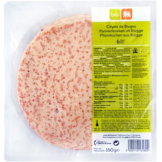Delhaize Bio | Clatite bio, 6 bucati, 350g