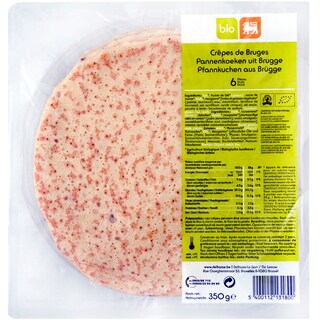 Delhaize Bio | Clatite bio, 6 bucati, 350g