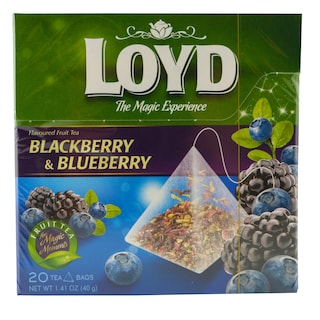 Loyd | Ceai infuzie de afine si mure 20 plicuri 20x2g