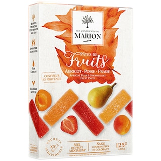 Les Confiseries de Marion | Rahat de fructe  125g