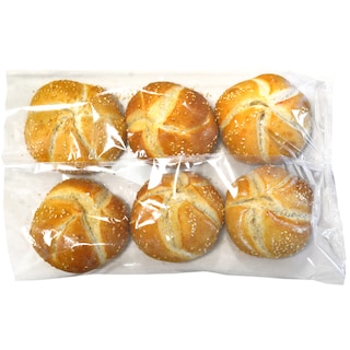 MEGA | Chifla kaiser alba cu susan 6x54g