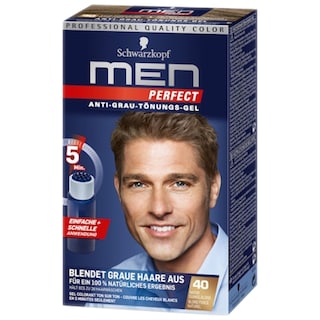 Schwarzkopf | Men Perfect | Vopsea de par pentru barbati 40 blond natural inchis
