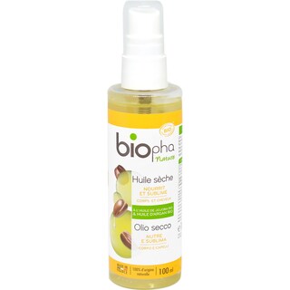 Biopha | Ulei uscat bio pentru corp si par 100ml
