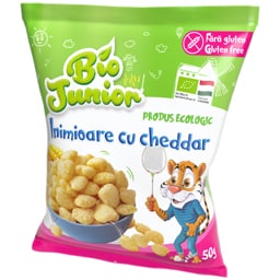 Pufuleti inimoare cu cheddar fara gluten 50g