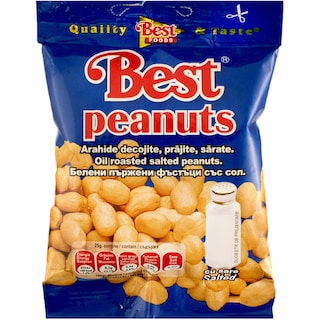 Best Nuts | Arahide decojite, prajite, sarate 50g