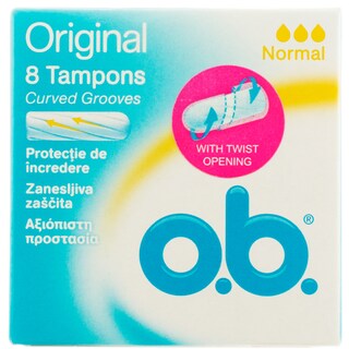 O.B. | Tampoane Original Normal 8 bucati
