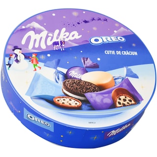 Milka | Cutie cu dulciuri de craciun, oreo 195g