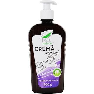 Pro Natura | Crema pentru masaj antireumatismala 500g