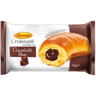 Boromir | Croissant cu crema cu ciocolata si rom 50g