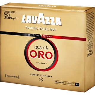Lavazza | Cafea macinata Qualita Oro 2x250g