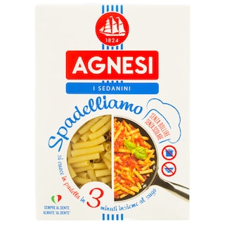 Agnesi | Spadelliamo | Paste Sedanini 400g