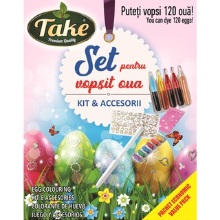 Take | Set pentru vopsit si decorat oua