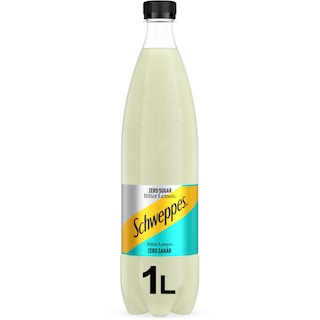 Schweppes | Apa tonica Bitter Lemon Zero Zahar 1L