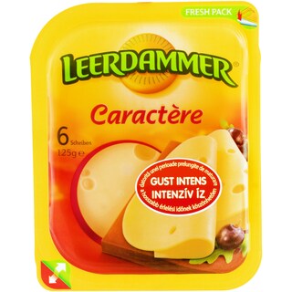 Leerdammer | Caractere | Branza Caractere maturata felii 125g