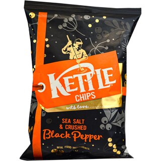 Kettle | Chipsuri cu sare de mare si piper 150g