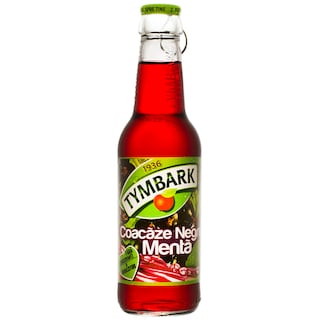 Tymbark | Bautura racoritoare necarbonatata cu coacaze negre si menta 0.25l