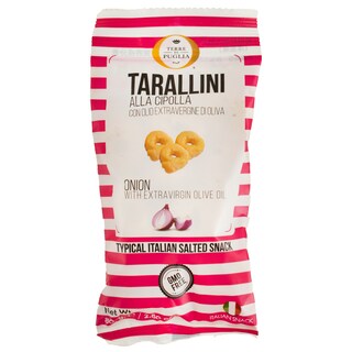 Terre di Puglia | Covrigei cu ceapa si ulei de masline extravirgin 80g