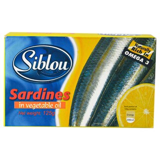 Siblou | Sardine in ulei vegetal 125g