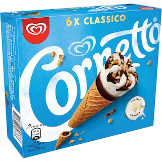 Cornetto | Inghetata multipack classic 6x60g