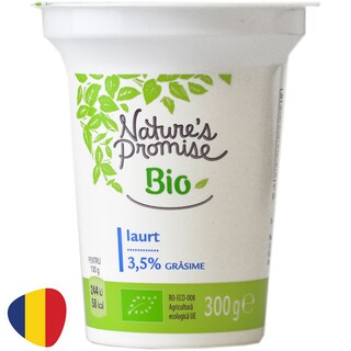 Nature's Promise Bio | Iaurt ecologic 3.5% grasime 300g