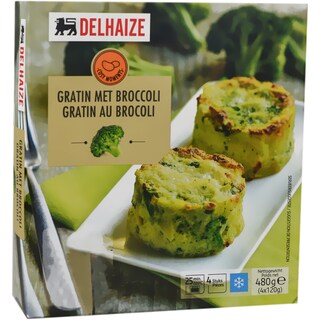Delhaize | Gratin cu broccoli 4x120g