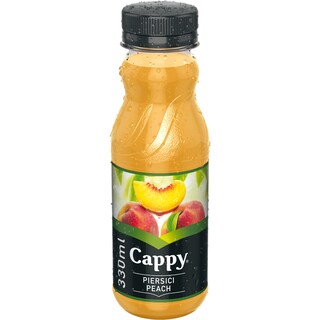 Cappy | Bautura racoritoare necarbogazoasa cu suc de piersici 0.33l