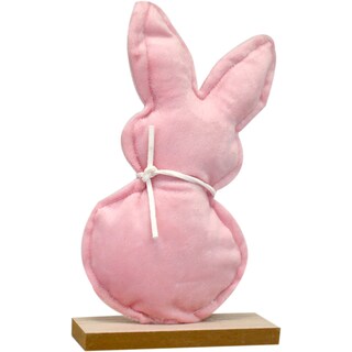 Heitmann | Iepuras decorativ din material textil roz