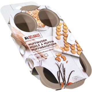 Delhaize | Forma pentru briose din silicon 6 compartimente