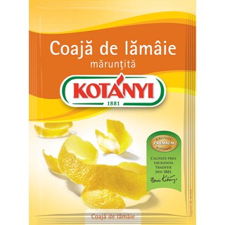 Kotanyi | Coaja de lamaie maruntita 14g