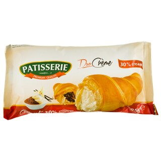 Patisserie | Croissant duo cu crema de cacao si vanilie 85g