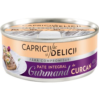 Capricii si Delicii | Pate integral de curcan 115g
