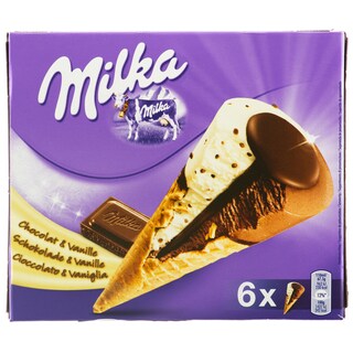 Milka | Inghetata de ciocolata 6 bucati 6x110ml