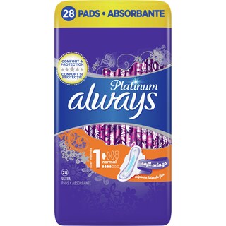 Always | Platinum | Absorbante Ultra Normal Plus 28 bucati