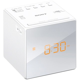 Sony | Radio cu ceas ICF-C1, alb