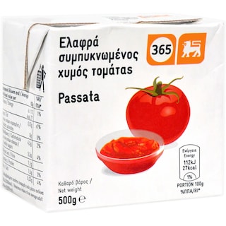 365 | Suc de rosii Passata 500g