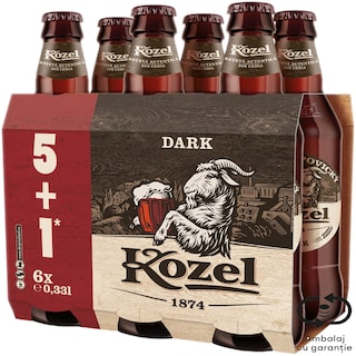 Kozel | Bere Dark 5+1 x 0.33L